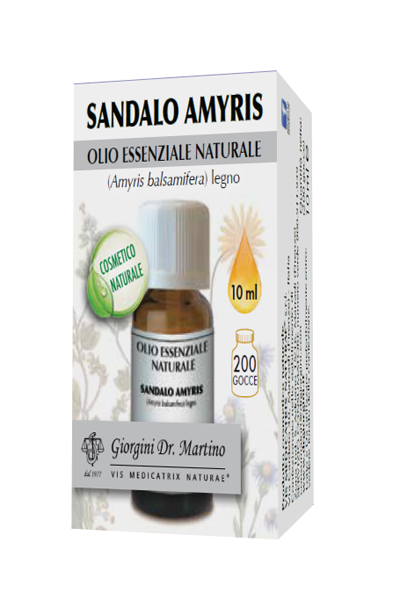 SANDALO AMYRIS OLIO ESSENZIALE 10 ML - Farmastop