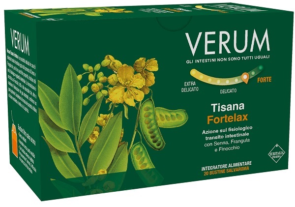 VERUM FORTELAX TISANA 20 FILTRI - Farmastop