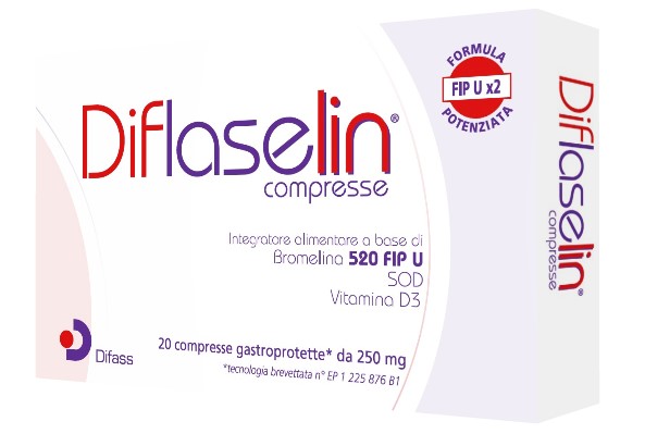 DIFLASELIN 20 COMPRESSE GASTROPROTETTE 250 MG - Farmastop