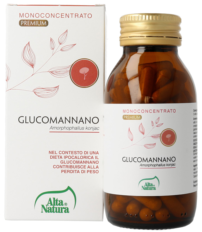 GLUCOMANNANO 100 CAPSULE 500 MG - Farmastop