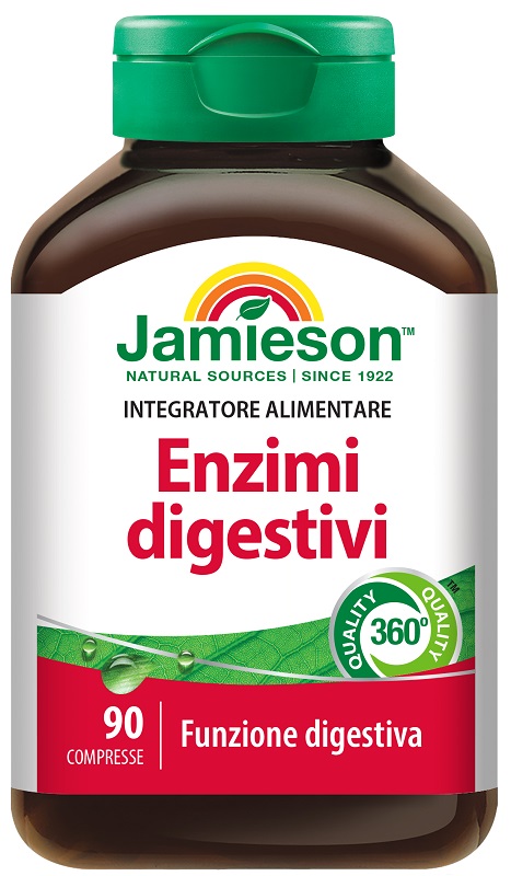 JAMIESON ENZIMI DIGESTIVI 90 COMPRESSE - Farmastop