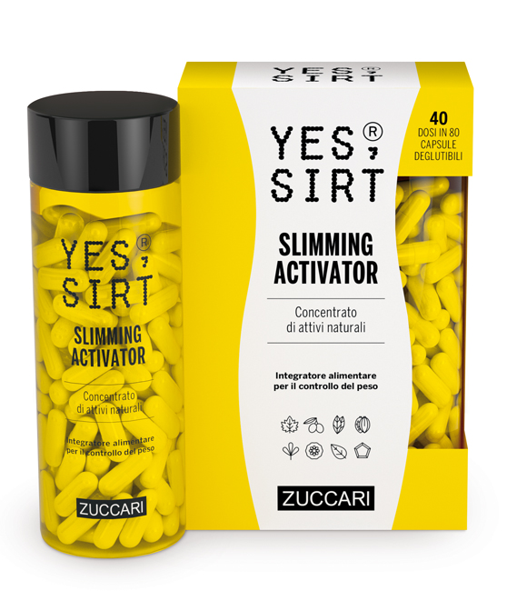 YES SIRT SLIMMING ACTIVATOR 80 CAPSULE 300MG - Farmastop