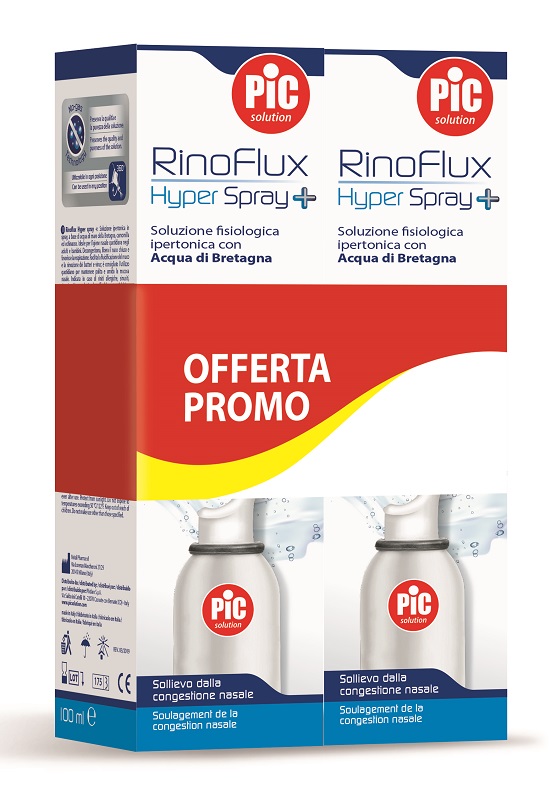 PROMO RINOFLUX HYPER+ 1+1 100 ML+100 ML - Farmastop