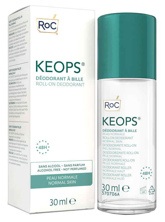ROC KEOPS DEODORANTE ROLL-ON 48H 30 ML - Farmastop