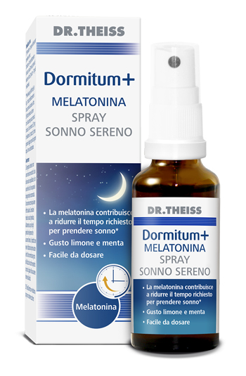 THEISS DORMITUM + MELATONINA SPRAY SONNO SERENO 30 ML - Farmastop