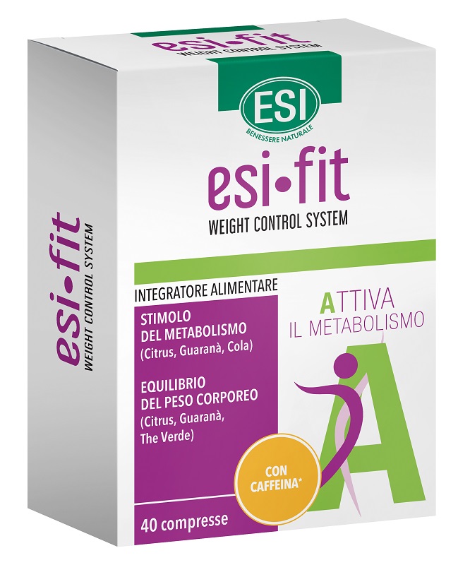 ESI FIT ATTIVA CON CAFFEINA 40 COMPRESSE - Farmastop