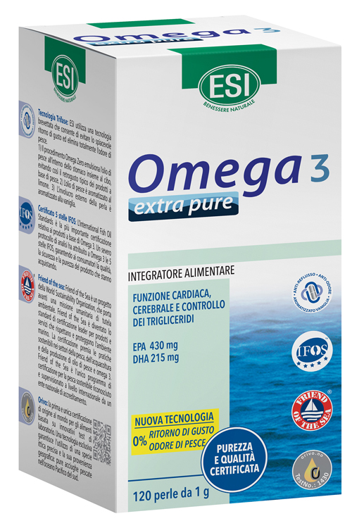 ESI OMEGA 3 EXTRA PURE 120 PERLE - Farmastop