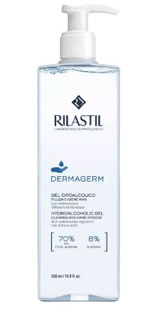 RILASTIL DERMAGERM GEL MANI IDROALCOLICO 500 ML - Farmastop