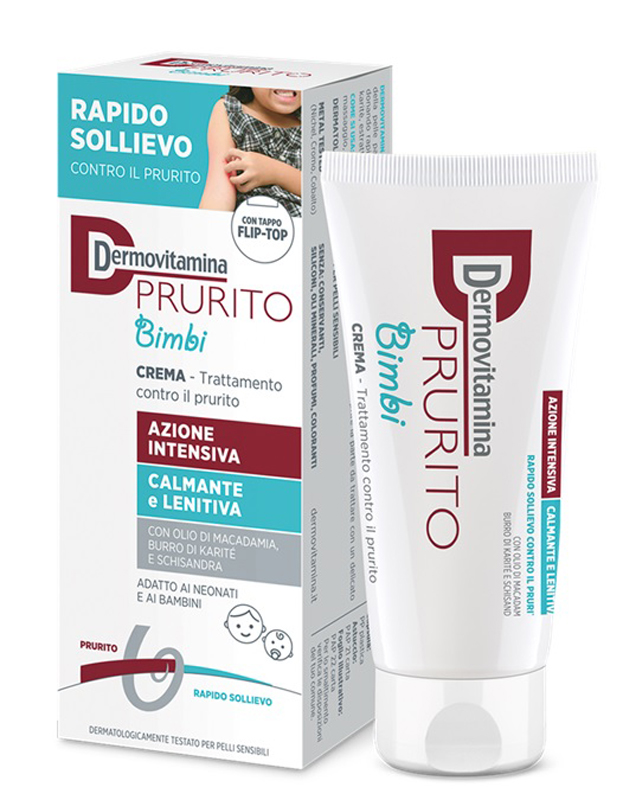 DERMOVITAMINA PRURITO BIMBI CREMA AZIONE INTENSIVA CALMANTE E LENITIVA 30 ML - Farmastop