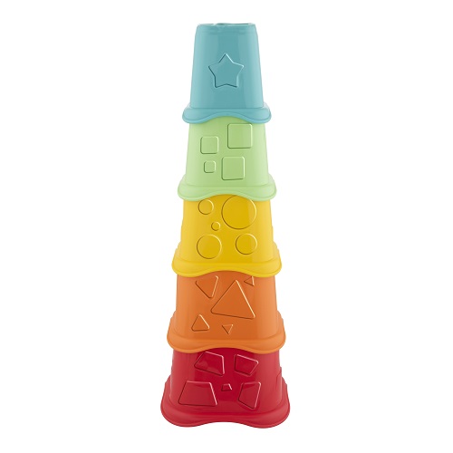 CHICCO GIOCO 2IN1 STACKING CUPS ECO+ - Farmastop