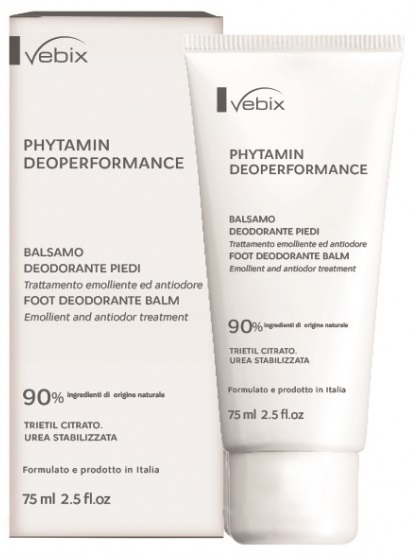 VEBIX PHYTAMIN E DEO PERFORMANCE BALSAMO PIEDI 24H-75ML - Farmastop