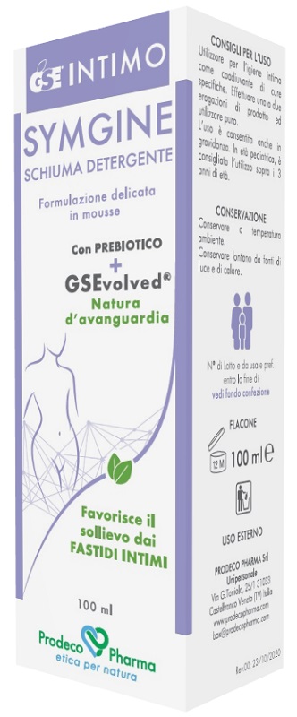 GSE INTIMO SYMGINE SCHIUMA DETERGENTE 100 ML - Farmastop