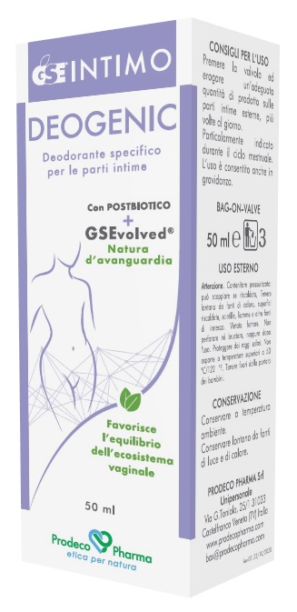GSE INTIMO DEOGENIC 50 ML - Farmastop