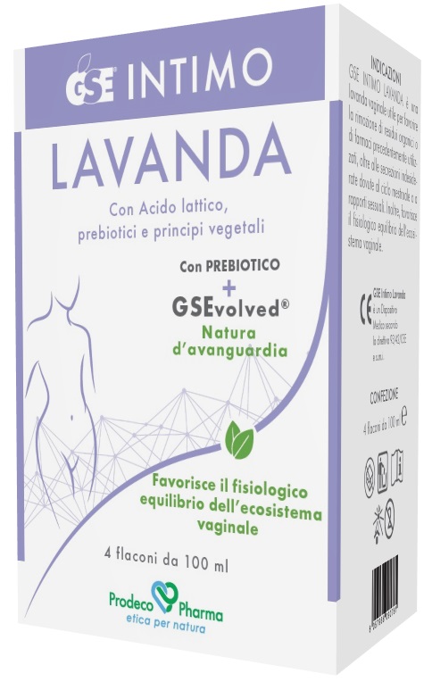 GSE INTIMO LAVANDA 4 FLACONI DA 100 ML - Farmastop