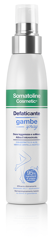 SOMATOLINE COSMETIC DEFATICANTE GAMBE SPRAY 125 ML - Farmastop