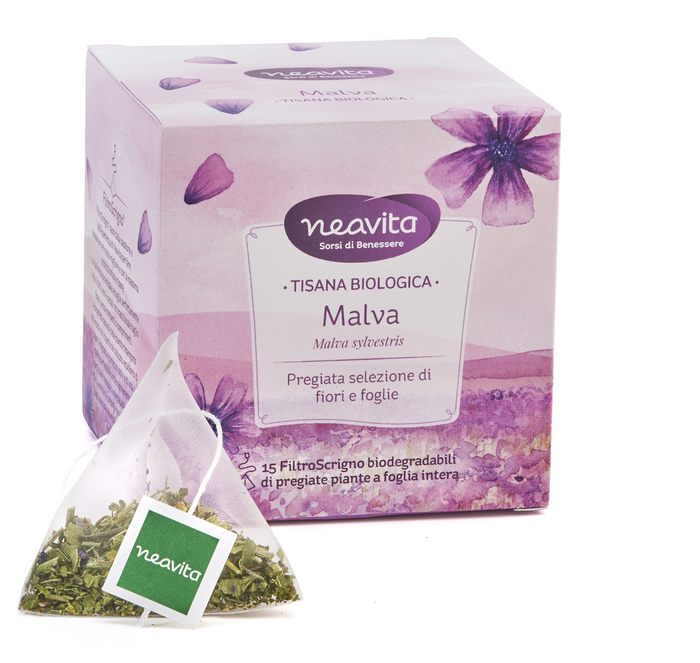 NEAVITA FILTROSCRIGNO MALVA FIORI E FOGLIE BIO 15 FILTRI 1,2 G - Farmastop