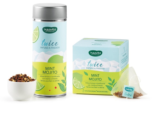 NEAVITA INFUSO TWICE MINT MOJITO FILTROSCRIGNO 15 FILTRI 3,5 G - Farmastop
