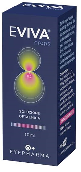 EVIVA DROPS GOCCE OCULARI 10ML - Farmastop