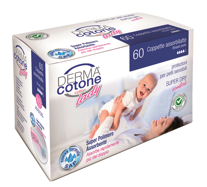DERMACOTONE COPPETTA ASSORBILATTE 60 PEZZI - Farmastop