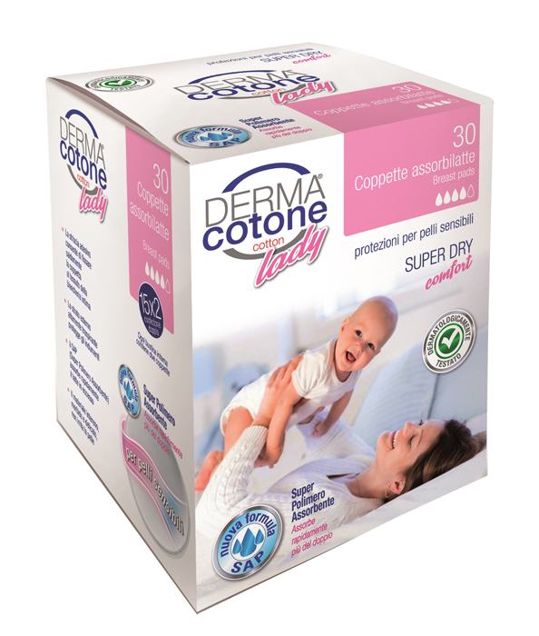 DERMACOTONE COPPETTA ASSORBILATTE 30 PEZZI - Farmastop