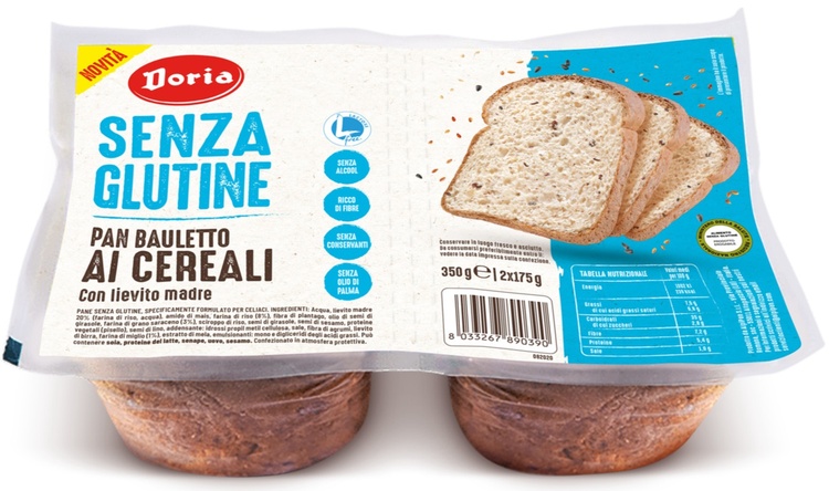 DORIA PAN BAULETTO CEREALI 2X175 G - Farmastop