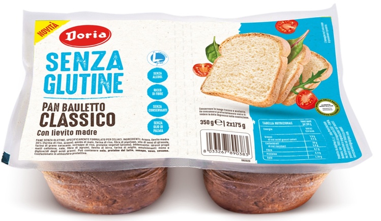 DORIA PAN BAULETTO CLASSICO 2X175 G - Farmastop