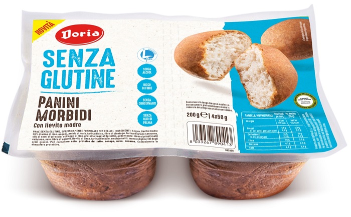 DORIA PANINI MORBIDI 4X50 G - Farmastop