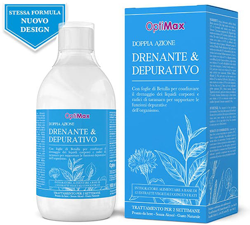 OPTIMAX DRENANTE DEPURATIVO 500 ML - Farmastop