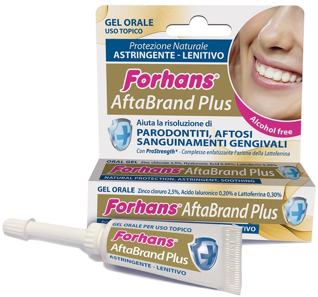 FORHANS AFTABRAND PLUS GEL DENTALE 10 ML - Farmastop