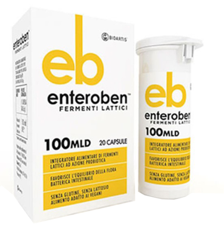 ENTEROBEN 100MLD 20 CAPSULE VEGETALI - Farmastop