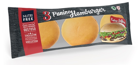 NUTRIFREE PANINO HAMBURGER 110 G - Farmastop