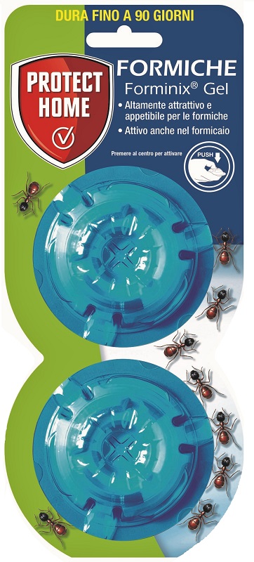 PROTECT HOME FORMINIX GEL FORMICHE TRAPPOLA 2 PEZZI X 2 G - Farmastop