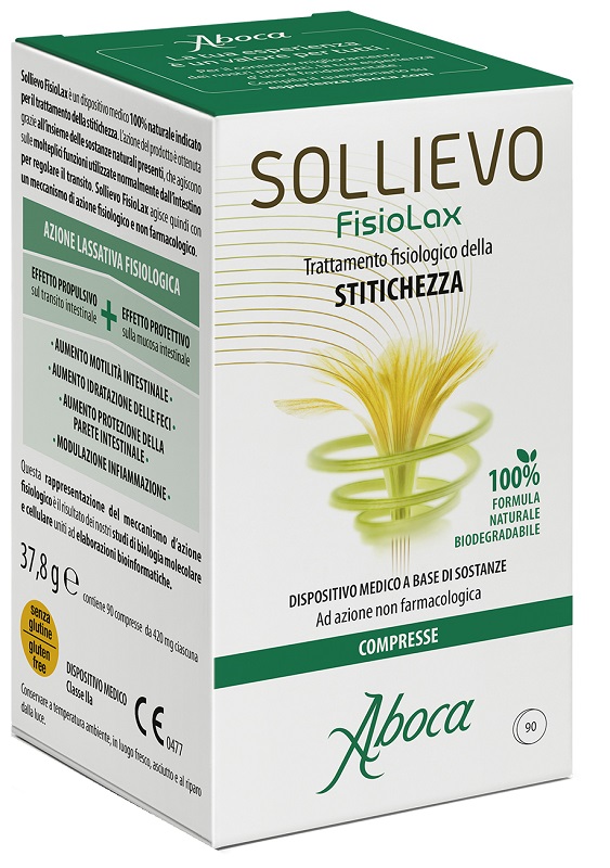 SOLLIEVO FISIOLAX 90 COMPRESSE - Farmastop