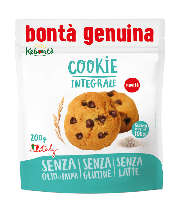 KEBONTA' COOKIE INTEGRALE 200 G - Farmastop