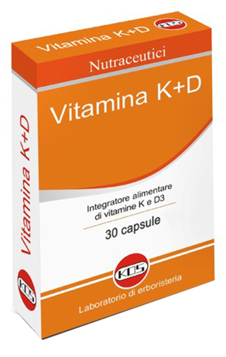 VITAMINA K+D VEGETALE 30 CAPSULE - Farmastop