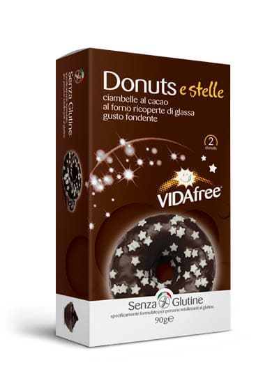 VIDAFREE DONUTS E STELLE 90 G - Farmastop