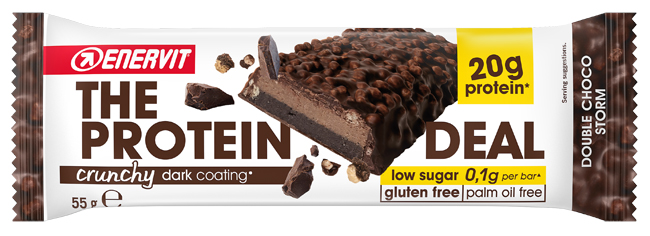 ENERVIT PROTEIN DEAL DOUBLE CHOCO STORM 55 G - Farmastop