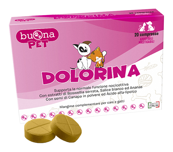 DOLORINA 20 COMPRESSE NUOVA FORMULA - Farmastop