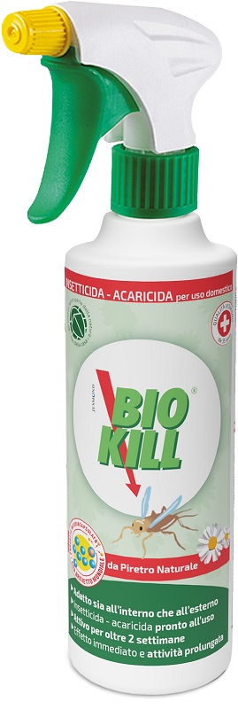 BIOKILL DA PIRETRO NATURALE 375 ML - Farmastop
