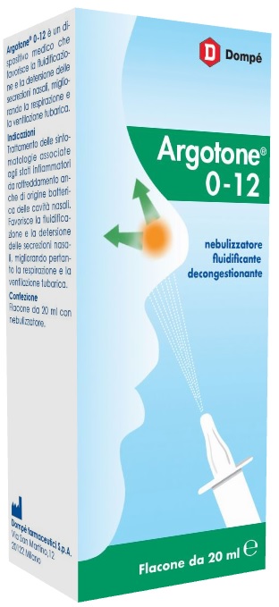 ARGOTONE 0-12 SPRAY NASALE 20 ML - Farmastop