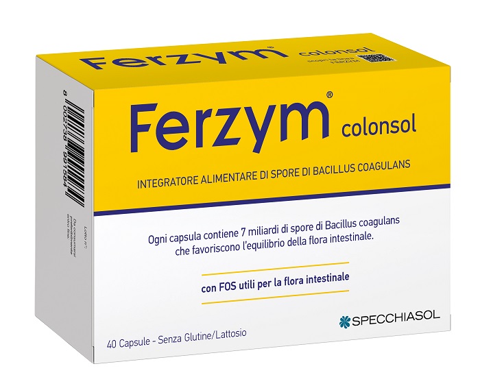 FERZYM COLONSOL 40 CAPSULE - Farmastop