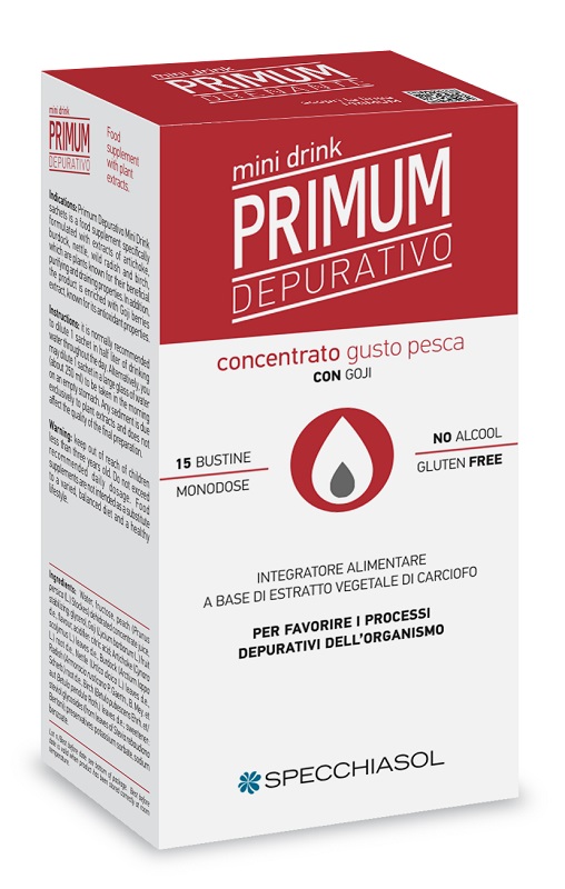 PRIMUM DEPURATIVO MINIDRINK PESCA 15 STICK DA 10 ML - Farmastop