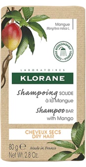 KLORANE SHAMPOO SOLIDO MANGO 80 G - Farmastop