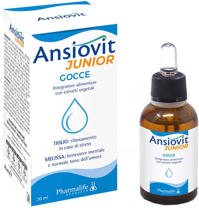 ANSIOVIT JUNIOR GOCCE 30 ML - Farmastop