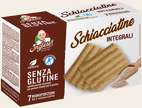 INGLESE SCHIACCIATINE INTEGRALI 125 G - Farmastop