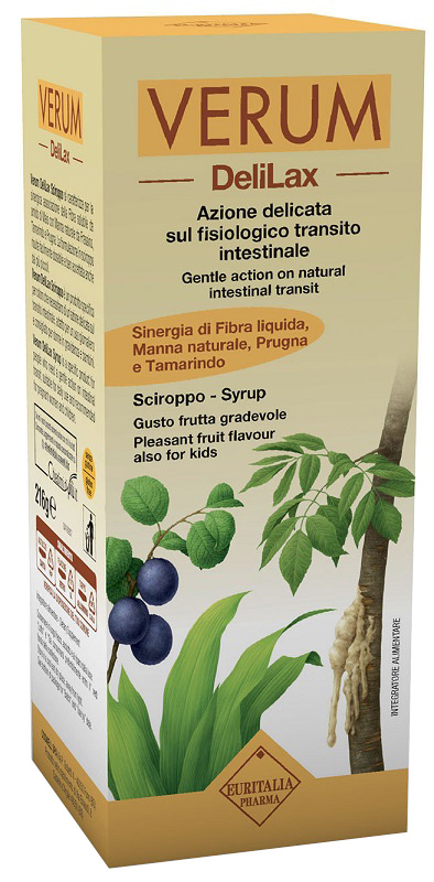 VERUM DELILAX SCIROPPO 216 G - Farmastop
