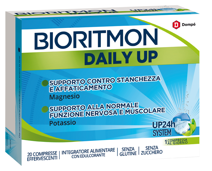 BIORITMON DAILY UP 20 COMPRESSE SENZA ZUCCHERO - Farmastop