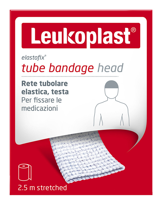 BENDA RETE ELASTOFIX LEUKOPLAST TESTA 2,50 M - Farmastop