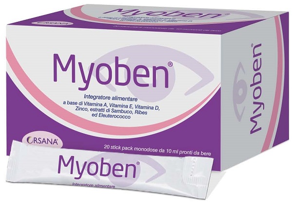 MYOBEN 20 STICK PACK X 10 ML - Farmastop