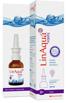 SPRAY IPERTONICO NASALE DECONGESTIONANTE LINAQUA FORTE 30 ML - Farmastop